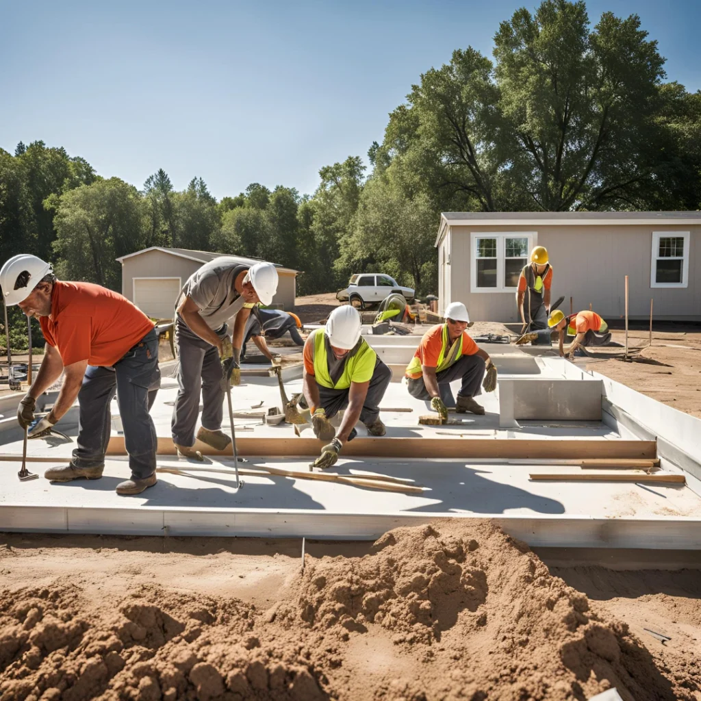 Mobile Home Foundation Repair in Anna, TX