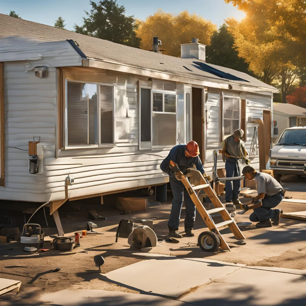 Mobile Home Foundation Repair in Anna, TX