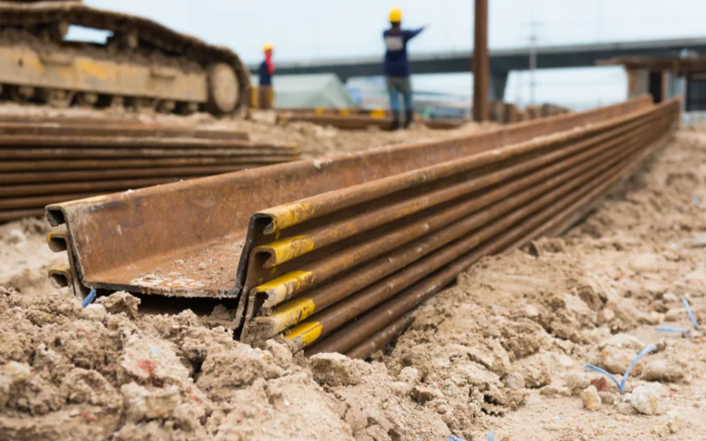 Pressed Steel Pilings in Anna, TX