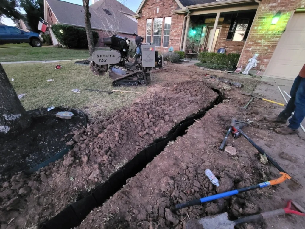 Root Barrier Installation in Anna, TX